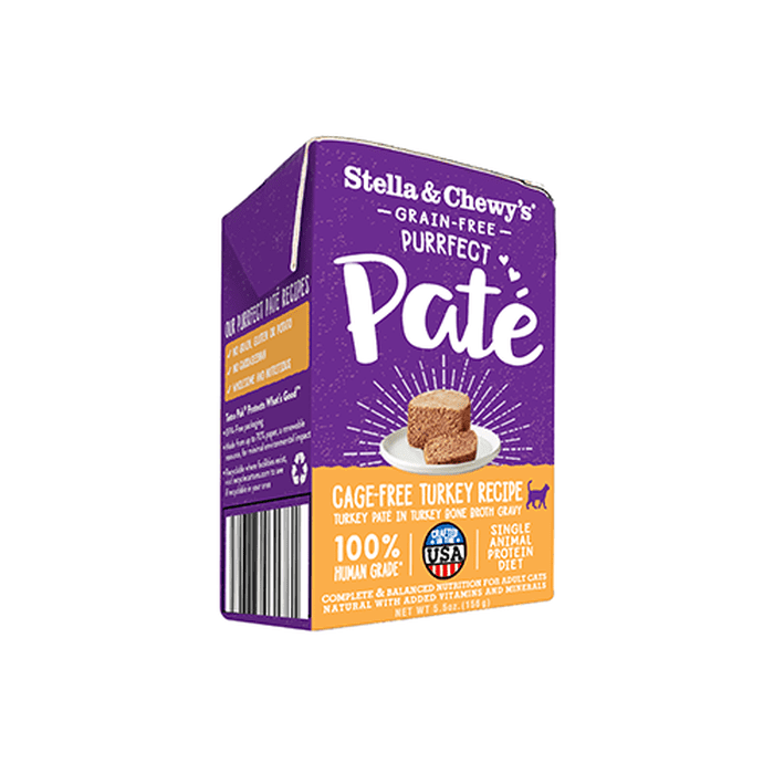 Stella & Chewy's nourriture humide Nourriture humide pour cht Purrfect Paté Dinde 12 x 5.5oz