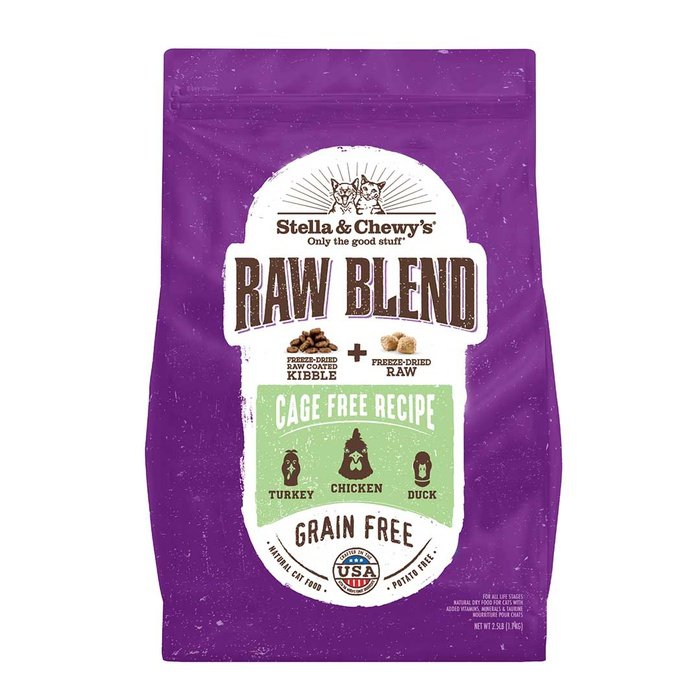 Stella &amp; Chewy&#39;s nourriture Nourriture pour chats Raw Blend Cage Free