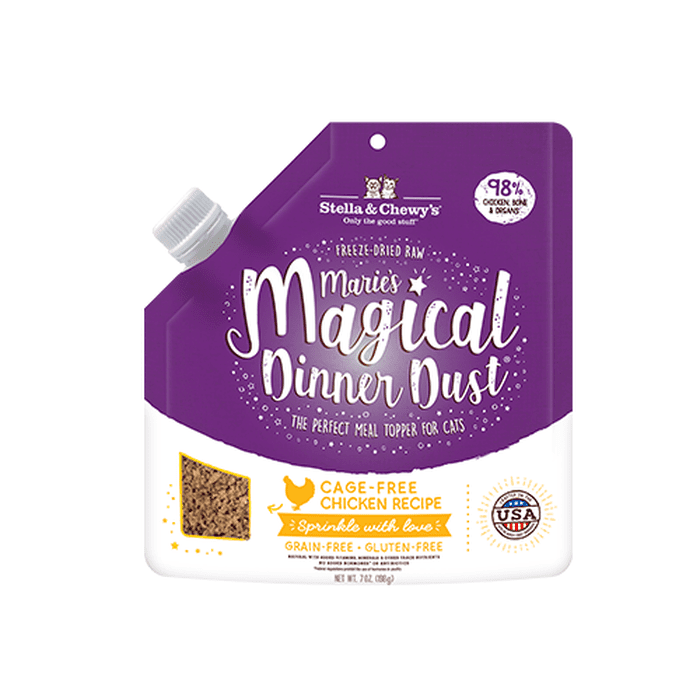 Stella & Chewy's nourriture Rehausseur de gout pour Chats Marie’s Magical Dinner Poulet 7oz