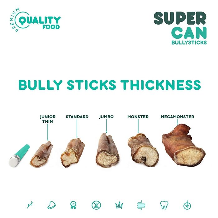 Super Can bully Bully Stick Super Can Mega Monster 12&#39;&#39;