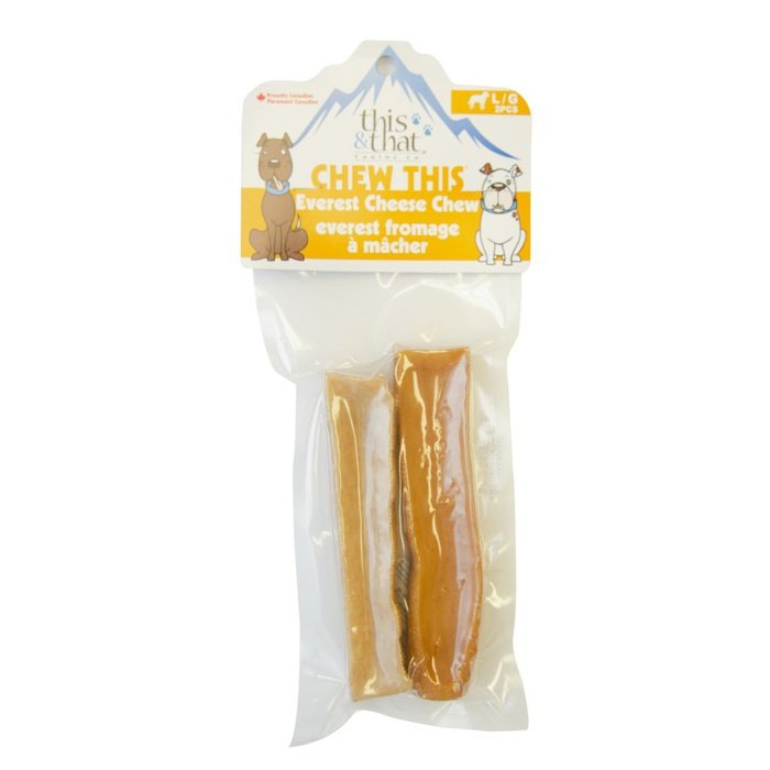 This &amp; That Canine Co Gâteries Large Fromage de Yak Multi-Pack