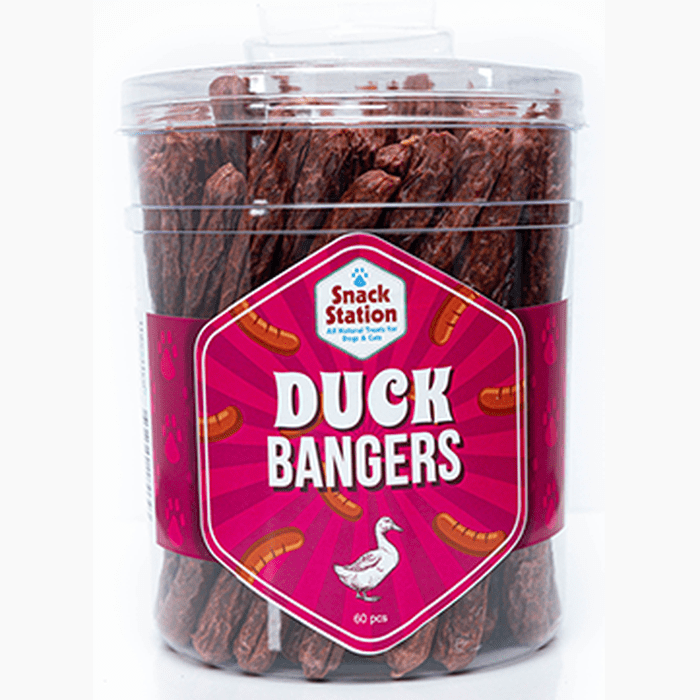 This & That Canine Co Gâteries Gâteries pour chiens saucisse de canard bangers en vrac