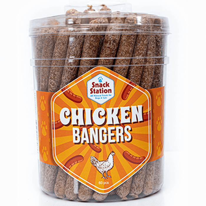 This & That Canine Co Gâteries Gâteries pour chiens saucisse de poulet bangers en vrac