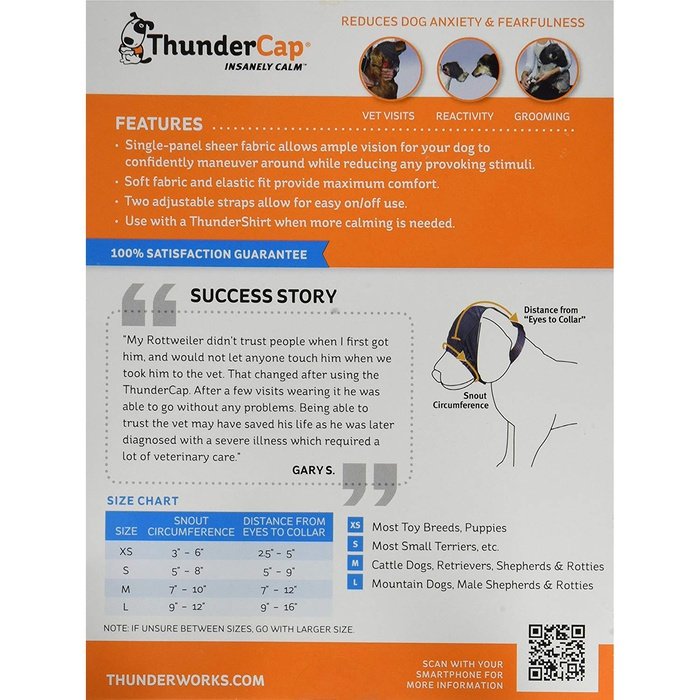 Thundershirt calmant ThunderCap calmant pour chien