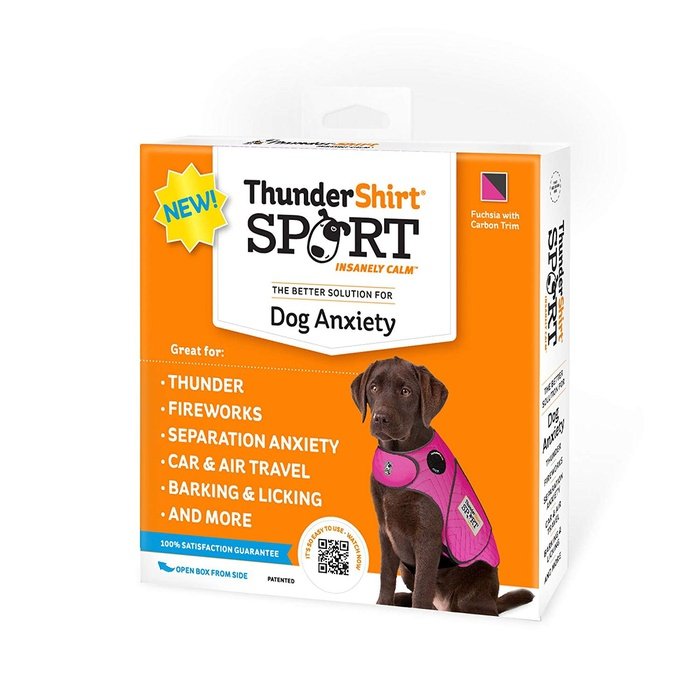 Thundershirt gillet ThunderShirt Sport Fuchsia pour chien