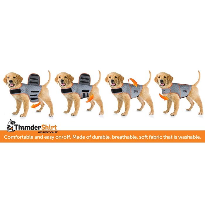 Thundershirt gillet ThunderShirt Sport Fuchsia pour chien