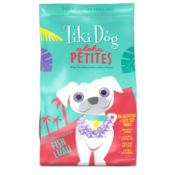 Tiki nourriture Nourriture pour chiens Tiki Dog - Aloha Petites Poisson