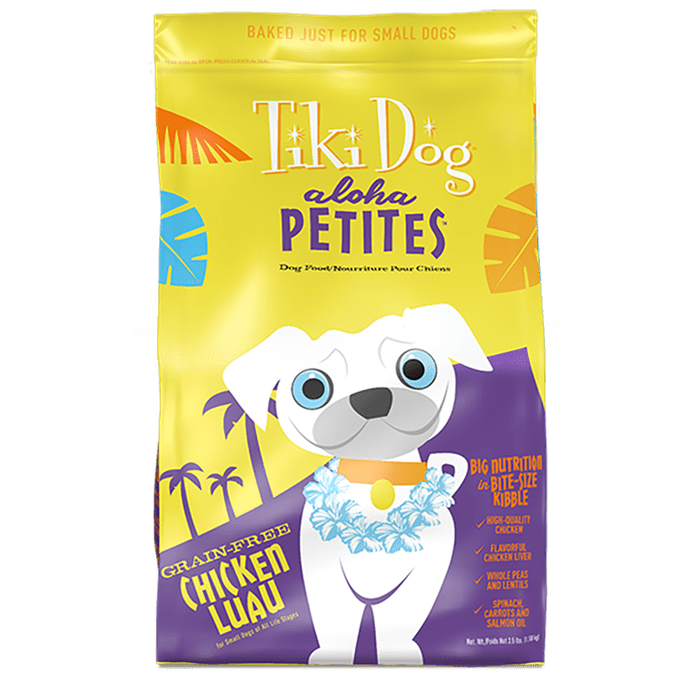 Tiki nourriture Nourriture pour chiens Tiki Dog - Aloha Petites Poulet Luau
