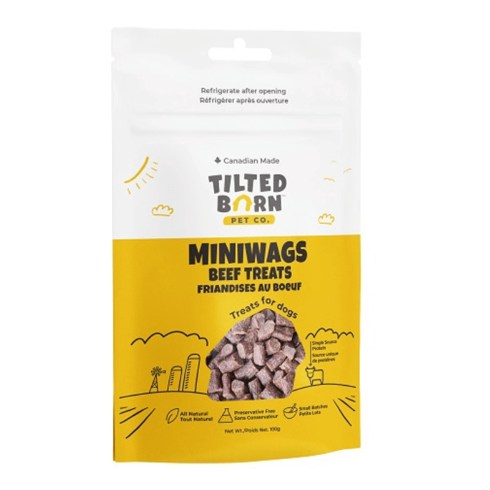 Tilted Barn Gâteries Tilted Barn - Miniwags au boeuf canadien pour chien