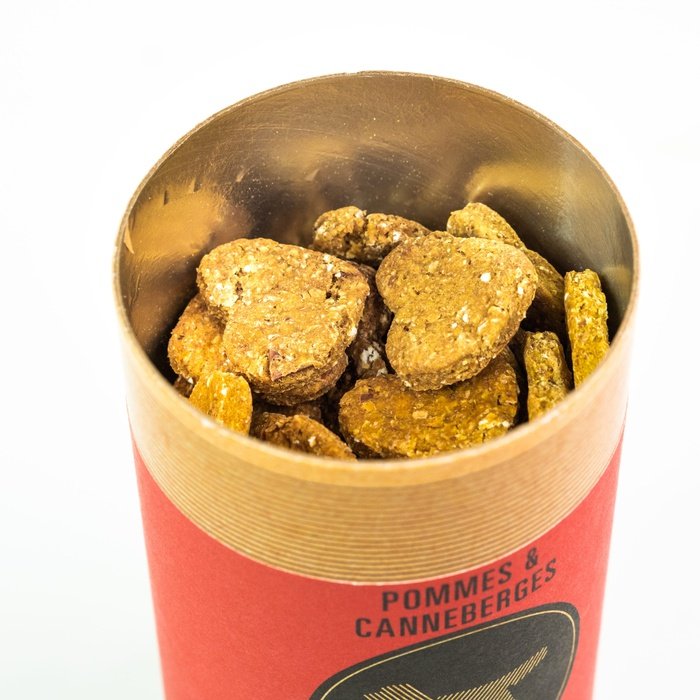 Todd &amp; Paul Gâteries Biscuits pour chiens Pommes &amp; Canneberges - Produits Québécois