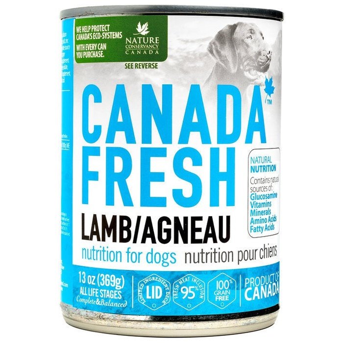 Tripett nourriture humide Nourriture humide pour chien Canada Fresh Agneau