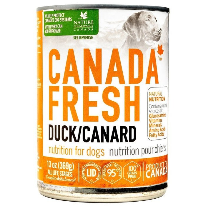 Tripett nourriture humide Nourriture humide pour chien Canada Fresh Canard