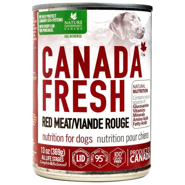 Tripett nourriture humide Nourriture humide pour chien Canada Fresh Viande Rouge