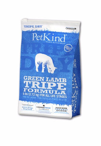 Tripett nourriture Nourriture pour chien Tripett PetKind Green Lamb Tripe Formula Dry Dog Food