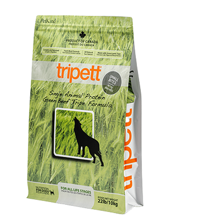 Tripett nourriture Nourriture sèche pour chien Tripett protéine unique Tripe de bœuf