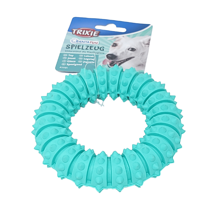 Trixie balle Anneau dentaire pour chien Denta Fun 12cm