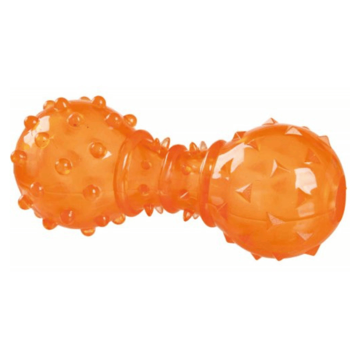 Trixie jouets pour chien Haltère distributeur en caoutchouc thermoplastique 12cm