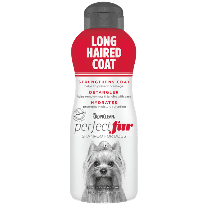 Tropiclean shampoing Perfect Fur Shampoing pour chiens à poils longs 16oz