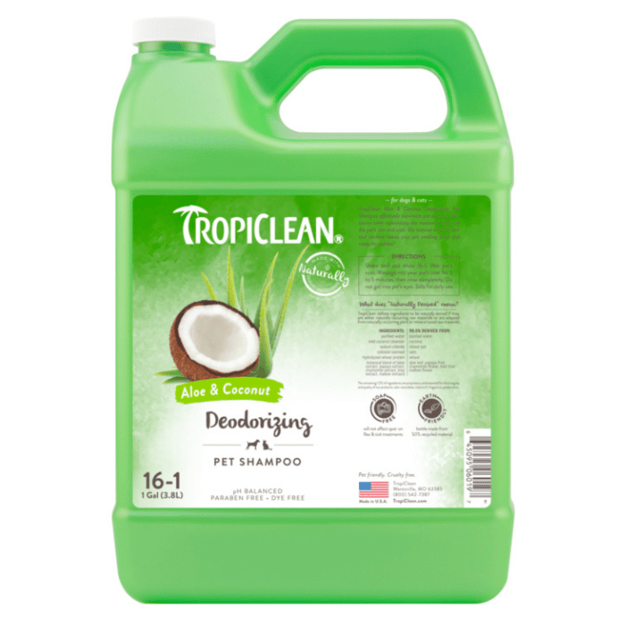 Tropiclean shampoing Shampoing désodorisant 1 gallon