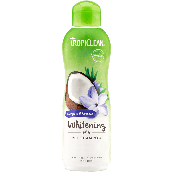 Tropiclean shampoing Shampoing Pelage blanc Awapuhi et noix de coco 20oz