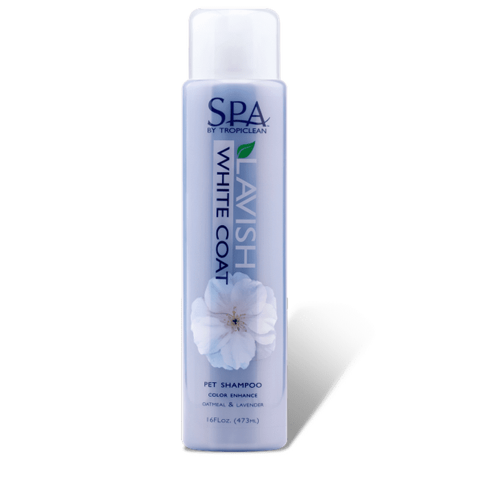 Tropiclean shampoing Shampoing pour animaux SPA Lavish Pelage Blanc