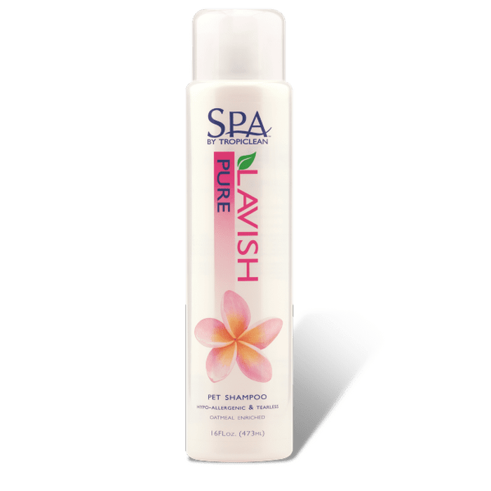Tropiclean shampoing Shampoing pour animaux SPA Lavish Pure