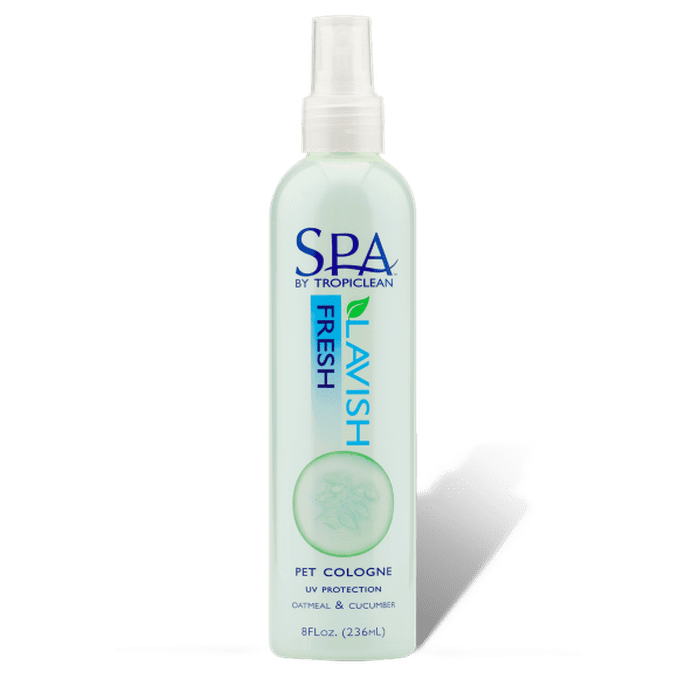 Tropiclean shampoing Spray pour animaux de compagnie SPA Lavish Fraîcheur 8oz
