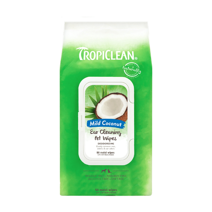 Tropiclean toilettage Lingettes pour oreilles