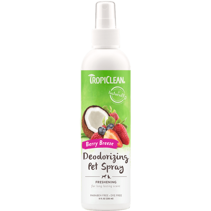 Tropiclean toilettage Vaporisateur désodorisant brise de baies 8oz