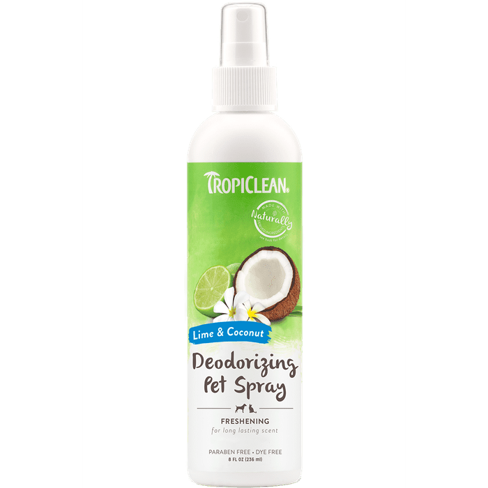 Tropiclean toilettage Vaporisateur désodorisant Lime 8oz