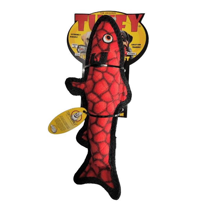 Tuffy Jouet Truite rouge Tuffy Jouet Ultra-résistant