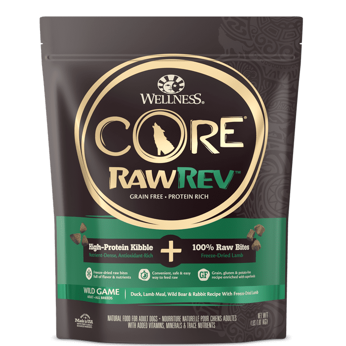 Wellness Core nourriture Wellness CORE RawRev Grain Free Wild Game