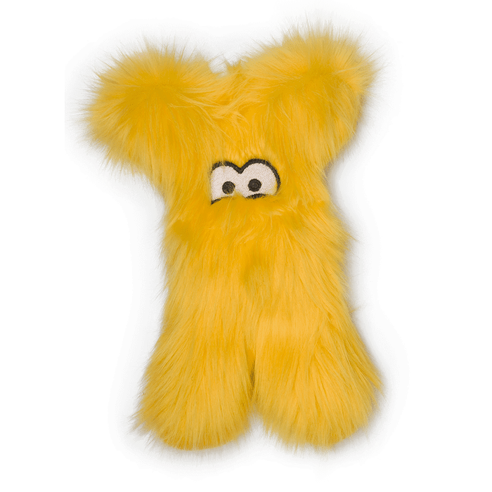 West Paw jouets pour chien Jaune Peluche Rowdies Darby