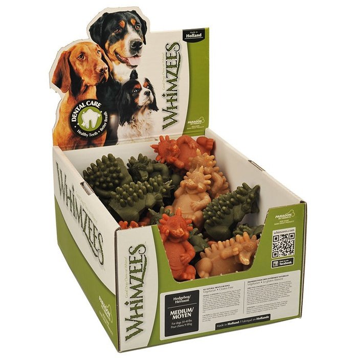 Whimzees Gâteries Gâteries dentaires végétarienne Whimzees Hérisson