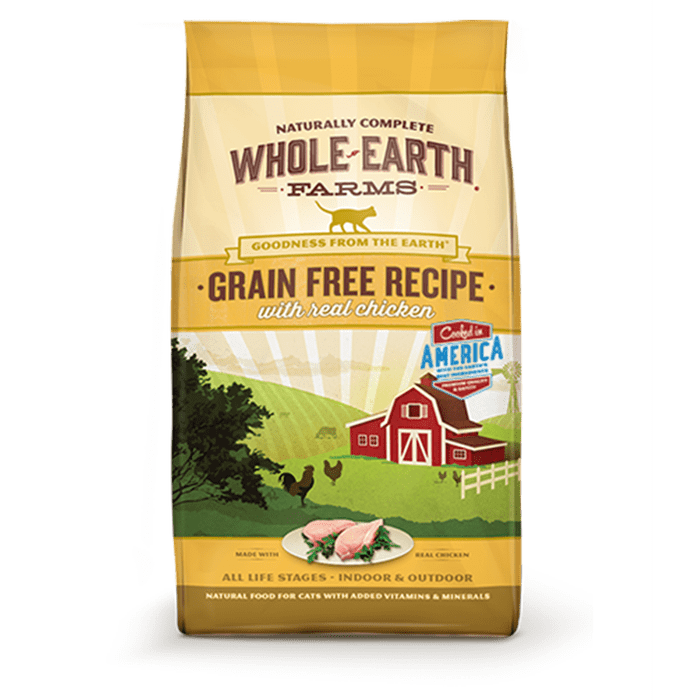 Whole Earth Farms nourriture chat Nourriture pour chats sans grains Merrick Whole Earth Farms Poulet