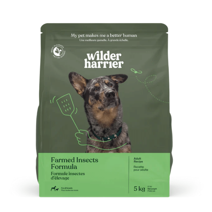 Wilder Harrier nourriture 5KG Nourriture pour chiens Recette insectes d&#39;élevage