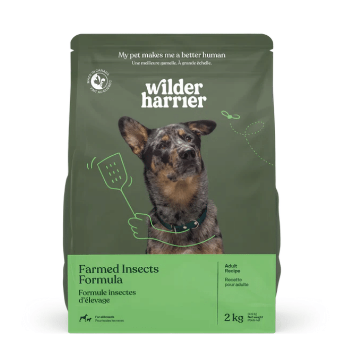Wilder Harrier nourriture 2KG Nourriture pour chiens Recette insectes d&#39;élevage
