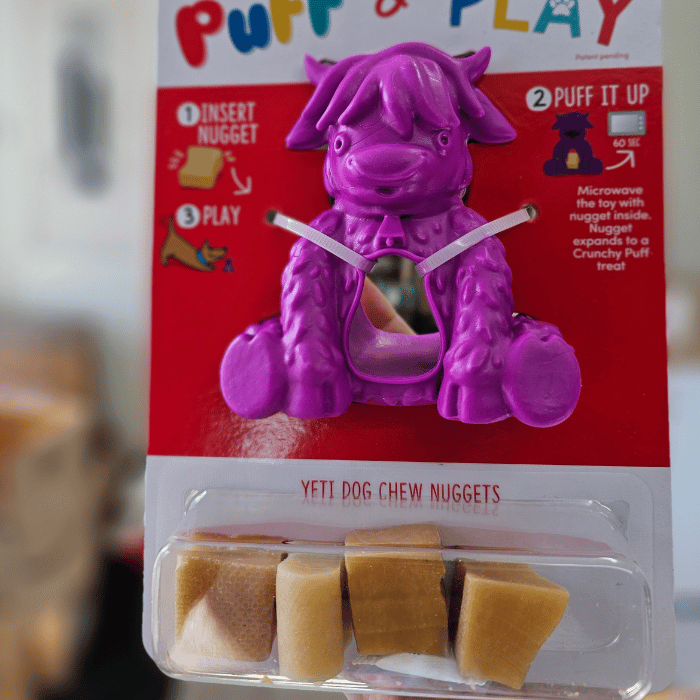 Yeti Dog Chew jouet interactif Jouet interactif pour chien Puff And Play Hangry Yak