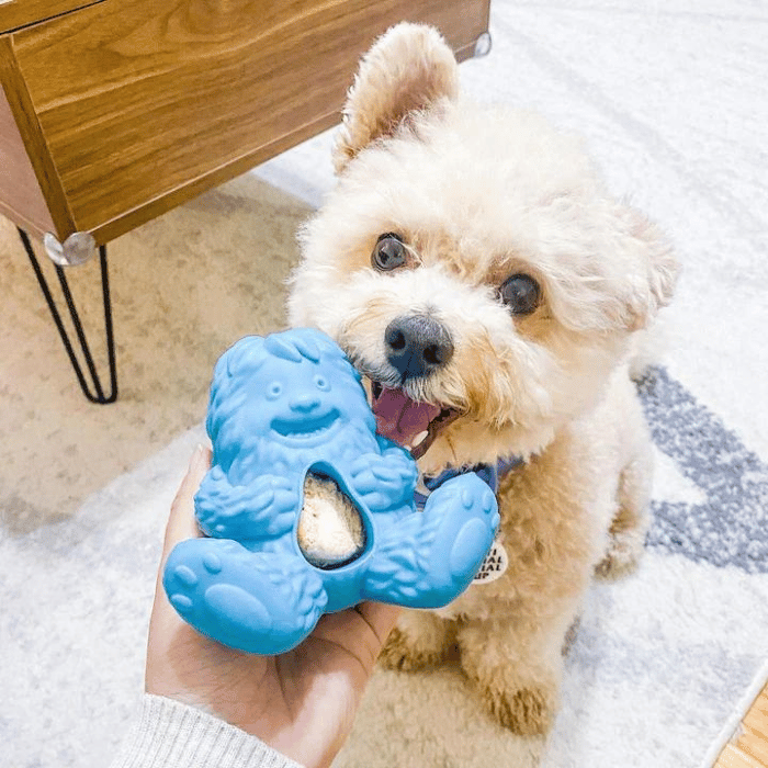Yeti Dog Chew jouet interactif Jouet interactif pour chien Yeti Puff And Play