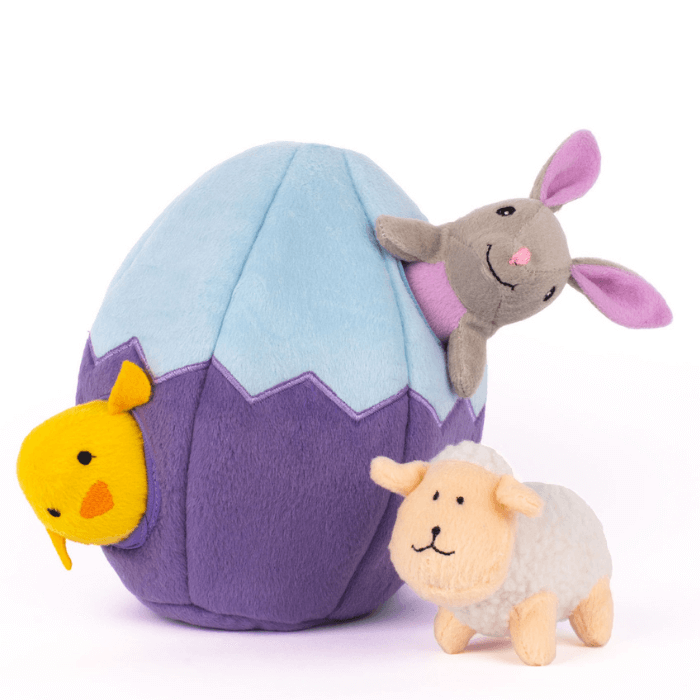 Zippy Paws jouets pour chien Jouet interactif pour chiens - œuf de Pâques