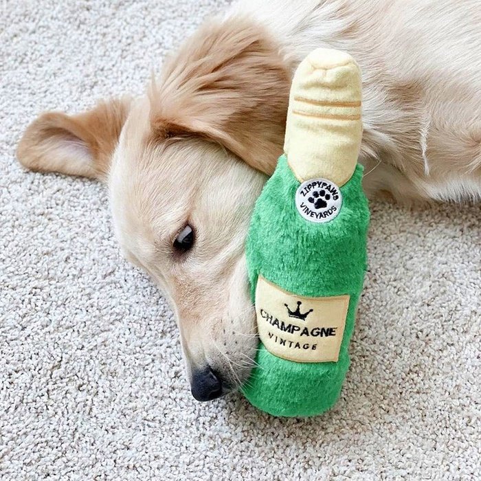 Zippy Paws jouets pour chien Jouet pour chien Happy Hour Champagne