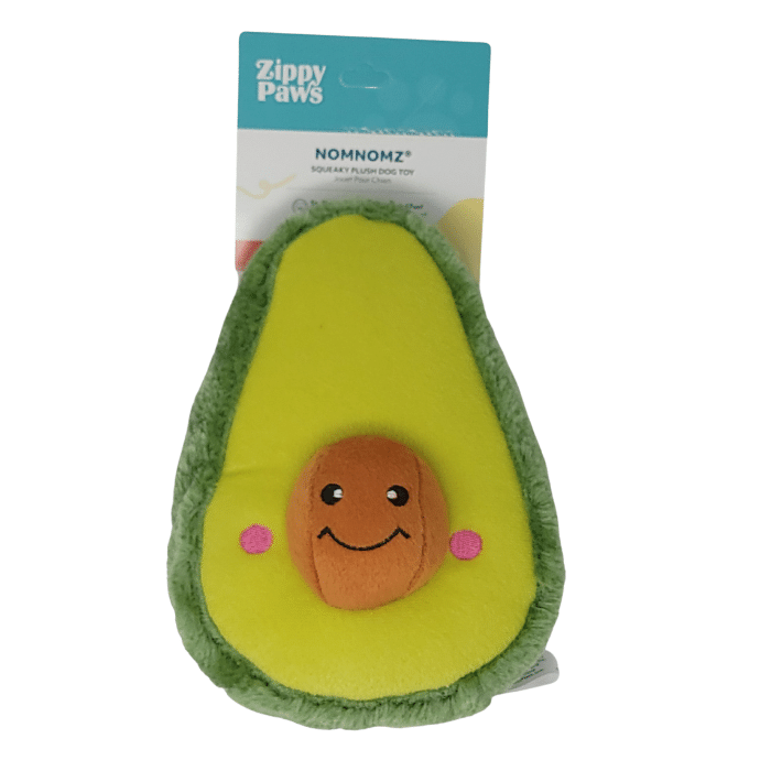 Zippy Paws jouets pour chien NomNomz avocado 8''