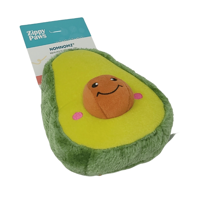 Zippy Paws jouets pour chien NomNomz avocado 8''