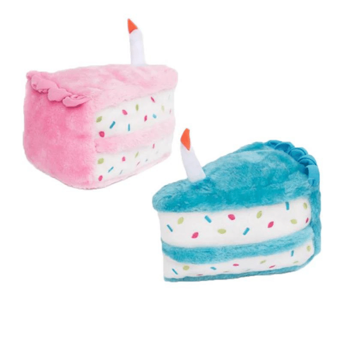 Zippy Paws jouets pour chien Peluche Squeaker gâteau 7''