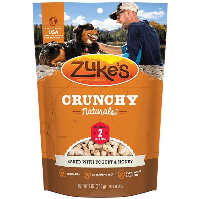 Zuke&#39;s Gâteries Biscuits pour chiens Zuke&#39;s Crunchy Yogourt &amp; Miel