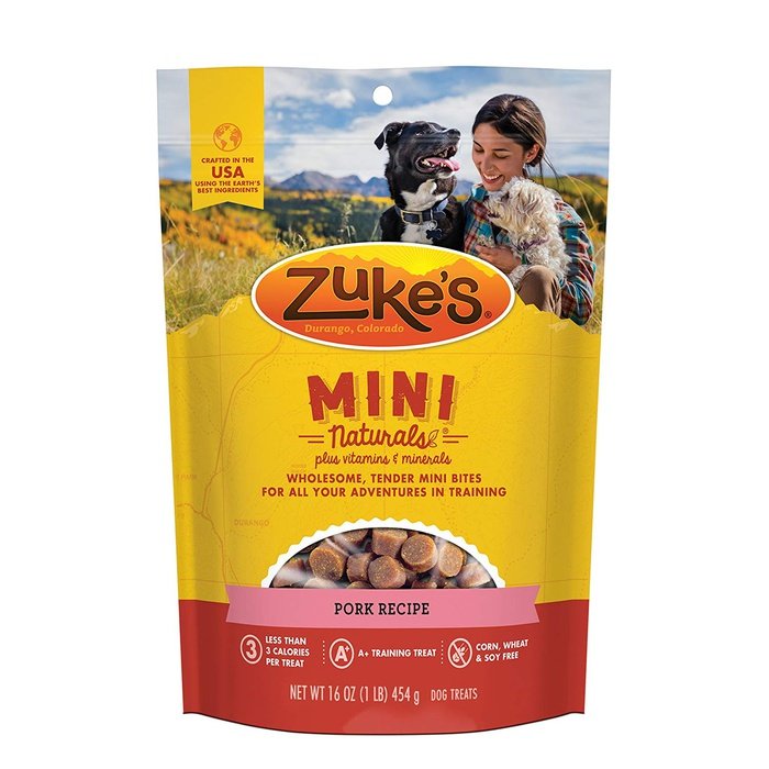 Zuke&#39;s Gâteries Gâterie de dressage pour chien Zuke&#39;s Mini Porc